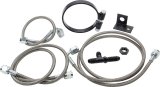 Allstar Performance Brake Hoses, Sets ALL42056 kit is designed to eliminate hanging brake lines near the rear calipers. Rear Line K thumbnail 2