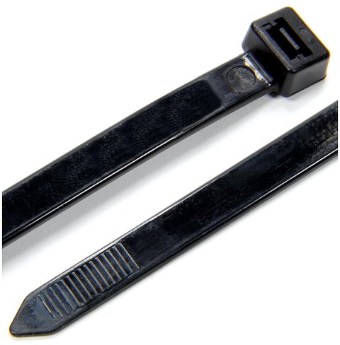 Allstar Performance Heavy-Duty Wire Tie Wraps ALL14381 Zip Ties, Wraps, Nylon, Black, 14 in. Length, Set of 25