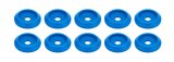 Allstar Performance Countersunk Washers ALL18848 Washers, Countersunk, Plastic, Blue, 0.250 in. I.D., 1.25 in. O.D., Set of 10 thumbnail 1
