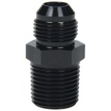 Allstar Performance AN to NPT Adapter Fittings ALL49514 Fitting, Adapter, NPT, Straight, Aluminum, Black Anodized, -8 AN, Male 1/2 in. NPT, Each thumbnail 1