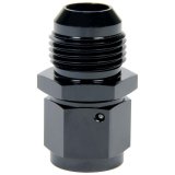 Allstar Performance AN Flare Adapter Fittings ALL49750 Fitting, Adapter, Reducer, Aluminum, Black Anodized, Straight, -3 AN, -4 AN, Male Threads, Each thumbnail 1