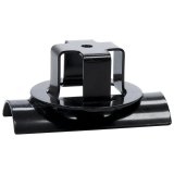 Allstar Performance Lower Spring Plates ALL56123 Coil Seats, Plates, Steel, Black, for use with 3 in. Diameter Axle Tube, Each thumbnail 1
