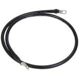 Allstar Performance Ground Straps ALL76341-35 Battery Cable, Cable, 35 in. Length, Black PVC Jacket, 3/8 in. Eyelet Ends, Copper Stranded Wire, 4-gauge, Each thumbnail 2