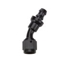 Allstar Performance Hose Ends ALL49422 End Pushlock Black Aluminum 30 Deg Elbow -6 thumbnail 2
