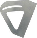 Allstar Performance Spoiler Brackets ALL23250 Brackets, Aluminum, Fits 8 in. Spoiler, Pair thumbnail 2