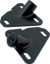 Allstar Performance Motor Mounts ALL38082 Mount, Frame Pad, Bolt-In, Steel, Black, GM Metric Chassis, Pair thumbnail 1