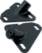 Allstar Performance Motor Mounts ALL38082 Mount, Frame Pad, Bolt-In, Steel, Black, GM Metric Chassis, Pair thumbnail 2