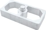 Allstar Performance Lowering Blocks ALL56130 Block, Aluminum, 1 in. Drop, Rear, 2.50 in. Wide, Universal, Each thumbnail 1