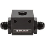 Allstar Performance Inline Oil Temperature Tees ALL90040 Tee, In-Line, Auluminum, -10 AN, Each thumbnail 1