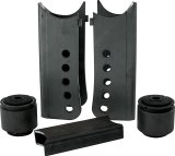 Allstar Performance GM Metric Chassis Trailing Arm Bracket Kits ALL60054 Kit, Multi-Hole Lower, Steel, Buick, Chevy, Oldsmobile, Pontiac, Kit thumbnail 1