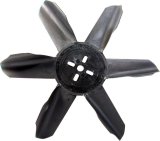 Allstar Performance Molded Nylon Fans ALL30093 Fan Blade, Lightweight, Nylon, Black, 16 in. Diameter, 5/8 in. Pilot, Each thumbnail 2