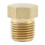 Allstar Performance Brake Fittings ALL50182 Pipe Plug, Hex Head, Brass, 1/8 in. NPT, Set of 4 thumbnail 2