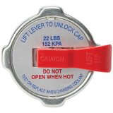 Allstar Performance Recovery High-Pressure Radiator Caps ALL30131 Cap, Stant, 21-25 psi, With Pressure Release Lever, Each thumbnail 1