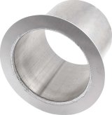 Allstar Performance Exhaust Shields ALL34181 Shield, Single Exit, Aluminum, Natural, Exits 90 degrees To Door, 5.00 in. Tubing Diameter, Each thumbnail 1
