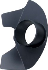 Allstar Performance Brake Ducts ALL42116 Cooling Duct, Single-spindle, Driver Side, Lightweight, Aluminum, Natural, for 3 in. Hose, Each thumbnail 2