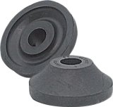 Allstar Performance Torque Link Replacement Components ALL56162 Rubber Bushing, 3 in OD, 1-1/2 in Tall, No Shoulder, Each thumbnail 1