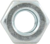 Allstar Performance Standard Hex Nuts ALL16050-10 Nuts, Hex, Steel, Zinc Plated, 1/4-28 in. Fine Thread, Set of 10 thumbnail 1