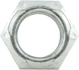 Allstar Performance Mechanical Locking Hex Nuts ALL16086-10 Nuts, Hex, Steel, Zinc Plated, Self-locking, 3/4-16 in. Fine Thread, Set of 10 thumbnail 1
