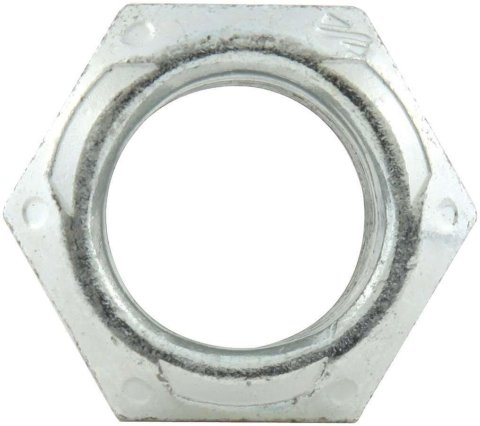 Allstar Performance Mechanical Locking Hex Nuts ALL16086-10 Nuts, Hex, Steel, Zinc Plated, Self-locking, 3/4-16 in. Fine Thread, Set of 10