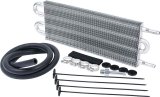 Allstar Performance Transmission Coolers ALL26702 Cooler, Tube and Fin, Copper/Aluminum, 15 in. Width, 5 in. Height, 3/8 in. Hose, Fittings, Each thumbnail 2