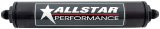 Allstar Performance Inline Aluminum 63 Microns Fuel Filter with -8 AN Inlet Size ALL40218 Filter, Aluminum, Black Anodized, Stainless Mesh Element, Male Inlet/Outlet, 2 in. Diameter, 12 in. Length, Each thumbnail 1
