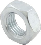 Allstar Performance Steel Jam Nuts ALL18254 Nut, 3/8-24 in, RH Thread, Steel, Set of 4 thumbnail 1