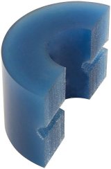 Allstar Performance Third Link Half Bushings ALL56394 Bushing, Bushing, Blue, 80 Durometer, Each thumbnail 1