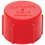 Allstar Performance AN Cap Fittings ALL50804 Caps, Plastic, Red, -8 Female, Set of 20 thumbnail 1