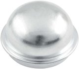 Allstar Performance Brake Dust Caps for 1974-1978 MUSTANG II, 1971-1980 PINTO - ALL72165 Cap, Front, Steel, Zinc Plated, 2.094 in. Diameter, Ford, Each thumbnail 2