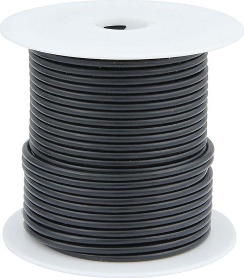 Allstar Performance Primary Electrical Wire ALL76511 Wire, 20-Gauge, 100 ft. Long, Black, Each
