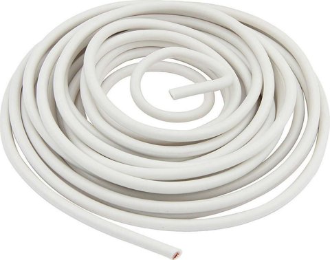 Allstar Performance Primary Electrical Wire ALL76562 Wire, 12-Gauge, 12 ft. Long, White, Each