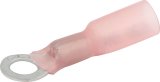 Allstar Performance Terminal Connectors ALL76063 Electrical Wiring Connectors, Tin Plated Copper, #10 Stud Ring with Shrink Sleeve, Male, 18-22 Gauge, Set of 10 thumbnail 2