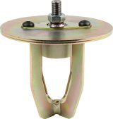 Allstar Performance Swiveler Spring Cups ALL56079 Coil Cup, Swiveler, Upper, Steel, Zinc Plated, Each thumbnail 2
