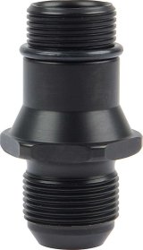 Allstar Performance Adapter Fittings ALL31139 Fitting, Adapter, AN to Straight Cut, Straight, Aluminum, Black Anodized, 1 1/4-12 in., -16 AN, Each thumbnail 2