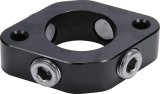 Allstar Performance Water Neck Spacers ALL30375 Spacer, Billet Aluminum, Black Anodized, 1.00 in. Thick, Chevy V8, Each thumbnail 1