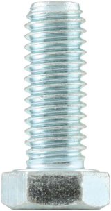 Allstar Performance Grade 5 Bolts ALL16242 Bolt, 5, Hex Head, Steel, Zinc Plated, 3/8 in.-16 Thread, 1.000 in. Underhead Length, Set of 10 thumbnail 1