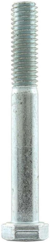 Allstar Performance Grade 5 Bolts ALL16252 Bolt, 5, Hex Head, Steel, Zinc Plated, 3/8 in.-16 Thread, 4.000 in. Underhead Length, Set of thumbnail 1