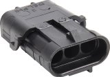 Allstar Performance Weatherpack Connectors ALL76293 Housing, Connector Replacement Part, 3-pin Male Shroud, Each thumbnail 1