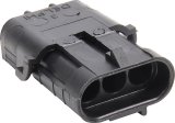 Allstar Performance Weatherpack Connectors ALL76293 Housing, Connector Replacement Part, 3-pin Male Shroud, Each thumbnail 2