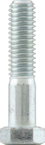 Allstar Performance Grade 5 Bolts ALL16265 Bolt, 5, Hex Head, Steel, Zinc Plated, 7/16 in.-14 Thread, 1.750 in. Underhead Length, Set of 10 thumbnail 1