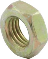 Allstar Performance Steel Jam Nuts ALL18251-10 Nut, 1/4-28 in, LH Thread, Steel, Set of 10 thumbnail 2