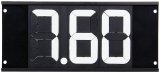 Allstar Performance ET Dial-In Boards ALL23291 Board, 3 Digits, Four Hole Mount, Black with White Numbers, Each thumbnail 2