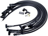 Allstar Performance Race Spark Plug Wire Sets ALL81370 Sets, Set, Assembled, Universal Coil Wire, Under Headers, Male/HEI Distributor, 90 Degree Plugs, Sold as a Kit thumbnail 1