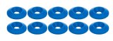Allstar Performance Countersunk Washers ALL18693 Body Fasteners, Plastic Washer 1/4 in x 1 in, Blue thumbnail 1