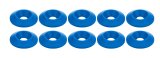 Allstar Performance Countersunk Washers ALL18693 Body Fasteners, Plastic Washer 1/4 in x 1 in, Blue thumbnail 2