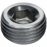Allstar Performance NPT Plug Fittings ALL49811 Fitting, Plug, Steel, Zinc, 1/8 in. NPT, Male Threads, Pair thumbnail 2