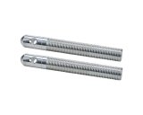 Allstar Performance Hood Pins ALL18498 Aluminum 1/2" with 3/16" Holes Silver thumbnail 1