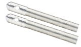 Allstar Performance Hood Pins ALL18498 Aluminum 1/2" with 3/16" Holes Silver thumbnail 2