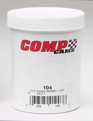 COMP Cams Engine Assembly Lube 104 Lubricant, Assembly, 8 oz., Each
