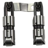 COMP Cams Sportsman Solid Roller Lifters 96819CL-2 Lifter, Sportsman, Mechanical Roller, Vertical Link, .160 in. Left Offset, 0.842 in. Diameter, w/ Bearing, Seat Height 1.880 in., BBC, Chevy, Pair thumbnail 1